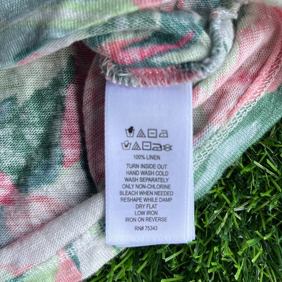 JOIE Cropped Floral Top size x large - Picture 5 of 6